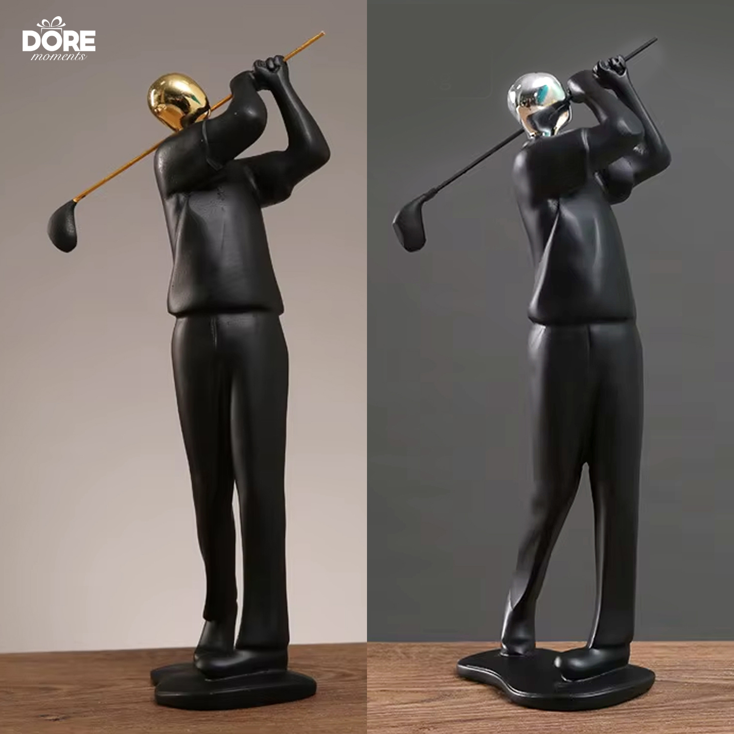 Golf Resin Sculpture Home Decoration