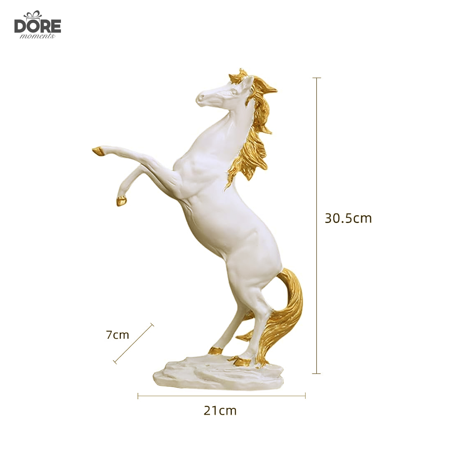 Eterna Équus – The Majestic Standing Horse Sculpture